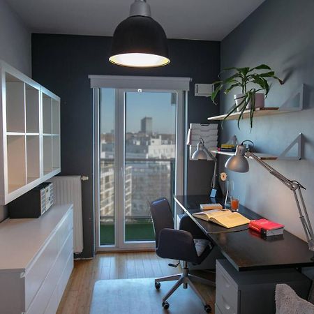 ורשה Dwupoziomowy, Rodzinny Apartament. Ochrona, Garaz. מראה חיצוני תמונה