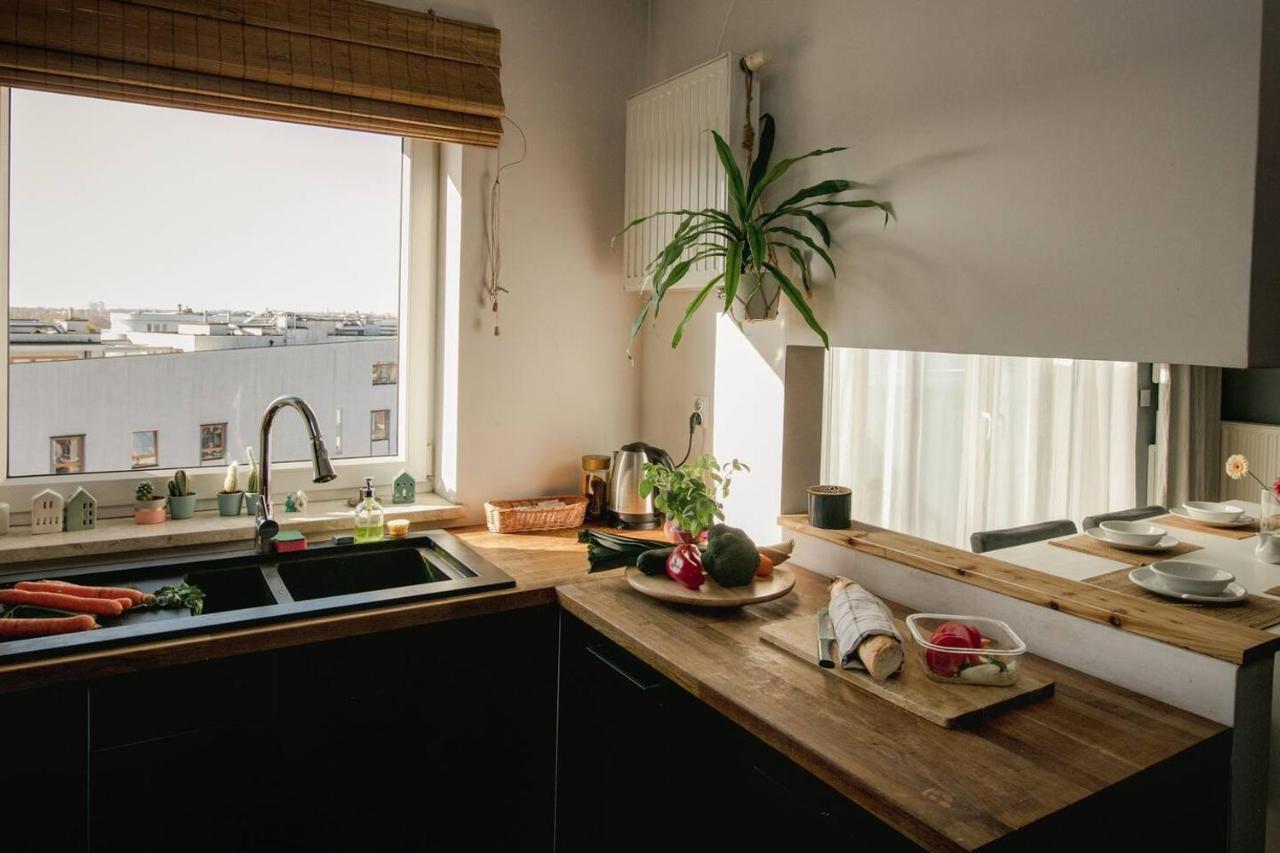 ורשה Dwupoziomowy, Rodzinny Apartament. Ochrona, Garaz. מראה חיצוני תמונה