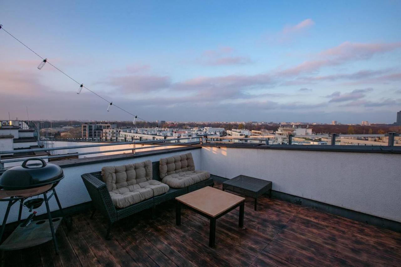 ורשה Dwupoziomowy, Rodzinny Apartament. Ochrona, Garaz. מראה חיצוני תמונה