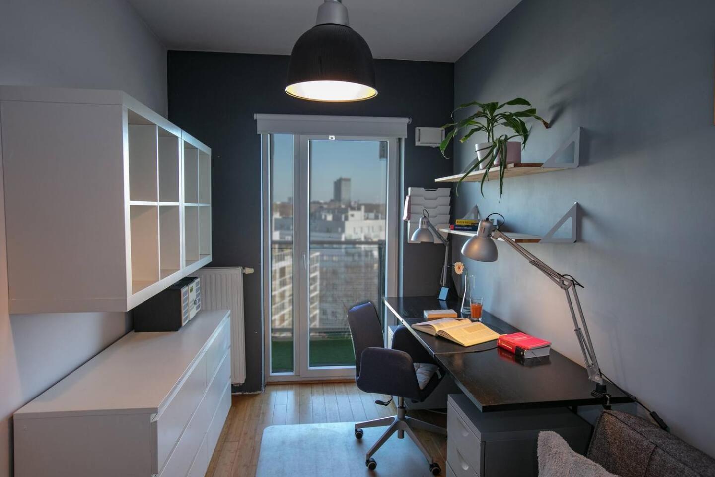 ורשה Dwupoziomowy, Rodzinny Apartament. Ochrona, Garaz. מראה חיצוני תמונה